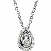 1/4 CTW Diamond 18" Necklace
