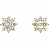 1 1/5 CTW Diamond Earring Jacket