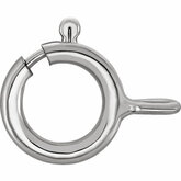 6.0mm Spring Ring with Closed Jump Ring