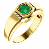 Accented Men's Ring