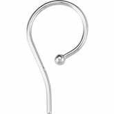 Bishop Hook Ear Wire with Ball