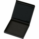 Black Half Tray with Magnetic Lid, 1"