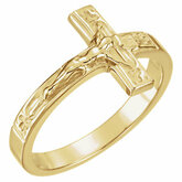 Crucifix Chastity Ring