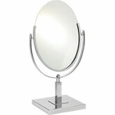 Double Sided Oval Mirror