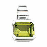 Emerald Accented Pendant Mounting