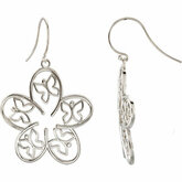 Floral & Butterfly Design Earrings