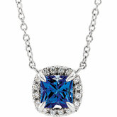 Halo-Style Necklace or Center