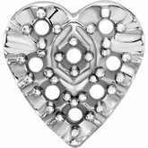 Heart Shaped 8-Stone Cluster Top