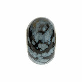 KeraÂ® Flake Obsidian Natural Stone Bead