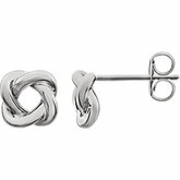 Knot Design Earrings