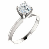 Lab-Grown Diamond Light Solitaire Engagement Ring