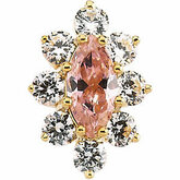Marquise 9-Stone Cluster Top