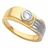 Men's Solitaire Ring Mounting