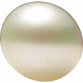 Oval White South Sea Cultured Pearls