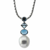 Pendant Mounting for Gemstones and 10mm or Larger Pearl