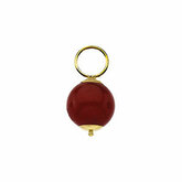 Red Onyx Ball Hooplet