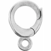 Round Charm Bail with Jump Ring (Large)