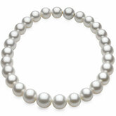 Round Graduated White Paspaley South Sea  Cultured Pearl Strands