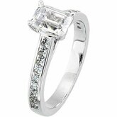 Semi-mount Engagement Ring or Band