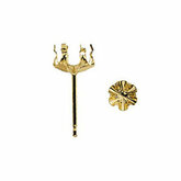 Snap-In Buttercup Earring with .030" Post