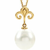 South Sea Cultured Pearl Necklace or Mounting