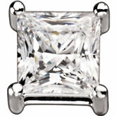 Square/Princess 4-Prong Earring Mounting