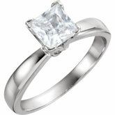 Square/Princess Tulipset&#174; Solitaire Ring Mounting