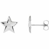 Star Earrings 10.5mm