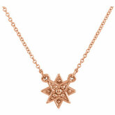 Star Necklace or Necklace Center