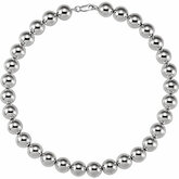 Sterling Silver Bead Chain 14mm