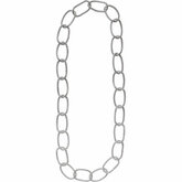 Sterling Silver Mesh Link Bracelet or Necklace 21mm