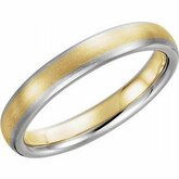 Two Tone 4mm Band
