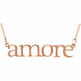 "Amore'" Neck Trim Pendant or Necklace