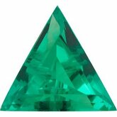 Triangle Chatham Created Emerald