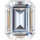 Emerald/Octagon Forever One™ Created Moissanite