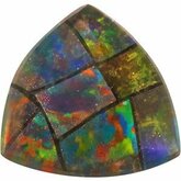 Trillion Lab Created Mosaic Opal