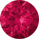 Round Genuine Ruby