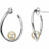 Freshwater Cultured Pearl Earrings