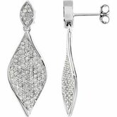 1 1/5 CTW Diamond Earrings