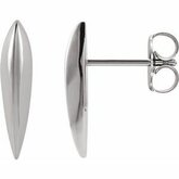 Knife-Edge Geometric Earrings