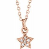 Youth Petite Star Necklace