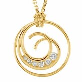 1/3 CTW Diamond Journey Necklace