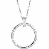 Circle Necklace or Pendant
