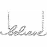 Believe Necklace or Center