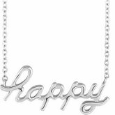 Happy Necklace or Center