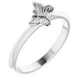 Stackable Butterfly Ring
