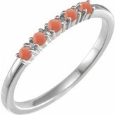 Stackable Cabochon Ring