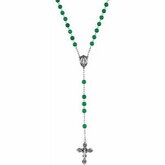 Green Jadeite Rosary
